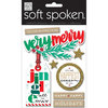 Me and My Big Ideas - Soft Spoken - Christmas - 3 Dimensional Stickers - Very Merry Holiday