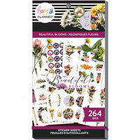 Me and My Big Ideas - Happy Planner Collection - Classic Sticker Sheet - Beautiful Blooms - Value Pack