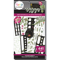 Me and My Big Ideas - Happy Planner Collection - Classic Sticker Sheet - Deep Botanicals - Value Pack