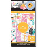 Me and My Big Ideas - Happy Planner Collection - Sticker Value Pack - Groovy Teacher