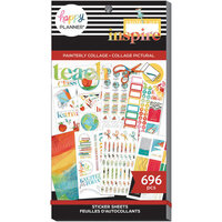 Me and My Big Ideas - Happy Planner Collection - Sticker Value Pack - Painterly Collage