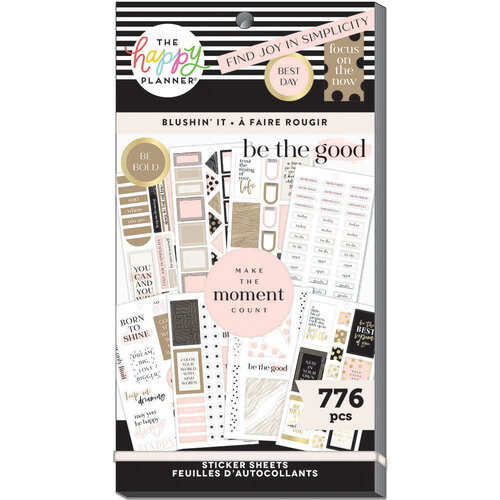 Me and My Big Ideas - Happy Planner Collection - Sticker Value Pack - Blushin
