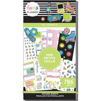 Me and My Big Ideas - Happy Planner Collection - Mini Sticker Sheet - 90's - Value Pack