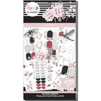 Me and My Big Ideas - Happy Planner Collection - Classic Sticker Sheet - La Fleur - Value Pack