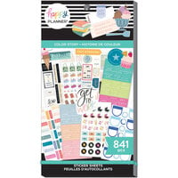 Me and My Big Ideas - Happy Planner Collection - Classic Sticker Sheet - Color Story - Value Pack