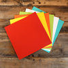 My Colors Cardstock - My Minds Eye - 12 x 12 Heavyweight Cardstock Pack - Festive Colors - 18 Pack
