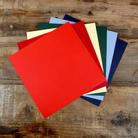 My Colors Cardstock - My Minds Eye - 12 x 12 Classic Cardstock Pack - Smooth Finish - Multicolor - 18 Pack