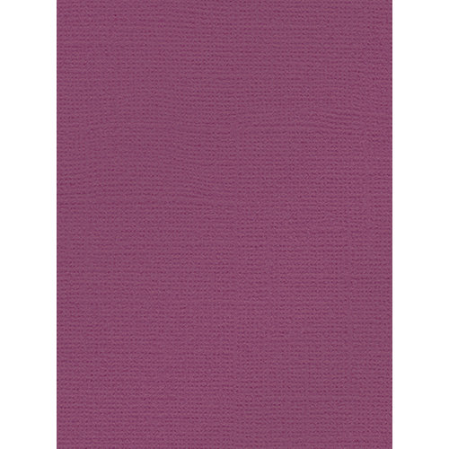 My Colors Cardstock - My Minds Eye - 8.5 x 11 Glimmer Cardstock - Purple Velvet