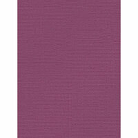 My Colors Cardstock - My Minds Eye - 8.5 x 11 Glimmer Cardstock - Purple Velvet