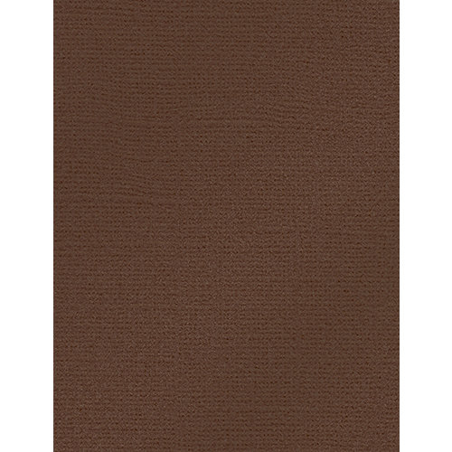 My Colors Cardstock - My Minds Eye - 8.5 x 11 Glimmer Cardstock - Barrel Brown