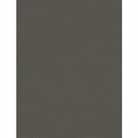 My Colors Cardstock - My Minds Eye - 8.5 x 11 Canvas Cardstock - Cloak Gray