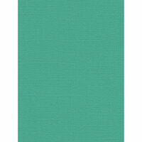 My Colors Cardstock - My Minds Eye - 8.5 x 11 Canvas Cardstock - Seafoam