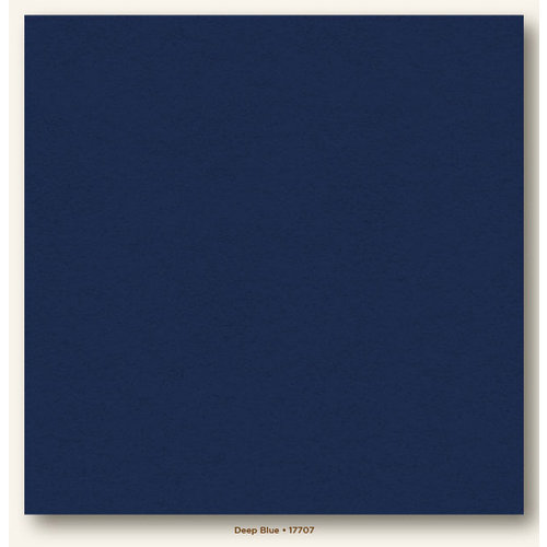 My Colors Cardstock - My Minds Eye - 12 x 12 Heavyweight Cardstock - Deep Blue