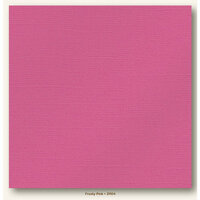 My Colors Cardstock - My Minds Eye - 12 x 12 Glimmer Cardstock - Frosty Pink