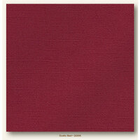My Colors Cardstock - My Minds Eye - 12 x 12 Glimmer Cardstock - Exotic Red