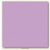 My Colors Cardstock - My Minds Eye - 12 x 12 Mini Dots Cardstock - Lavender