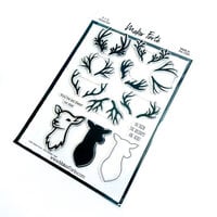 Maker Forte - Christmas - Clear Photopolymer Stamps - Deer Builder