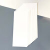 Maker Forte - 3.5 x 8.5 - Slimline Card Fronts - Ultra White - Heavyweight