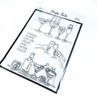 Maker Forte - Clear Photopolymer Stamps - Cheers