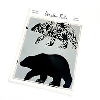 Maker Forte - Christmas - Stencils - Patterned Polar Bear