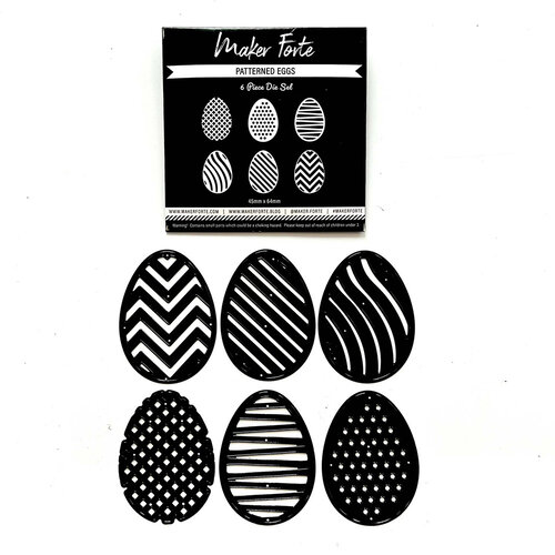 Maker Forte - Dies - Patterned Eggs