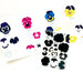 Maker Forte - Clear Photopolymer Stamps - Layering Pansies