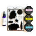 Maker Forte - Watercolor Splashes - Stamping Kit - Color Hive Ink Pads and Mister - Bundle