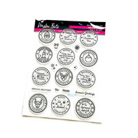 Maker Forte - Clear Photopolymer Stamps - Holiday Seals