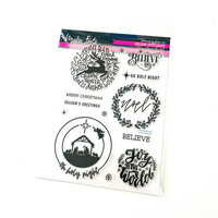 Maker Forte - Clear Photopolymer Stamps - Holiday Spotlights