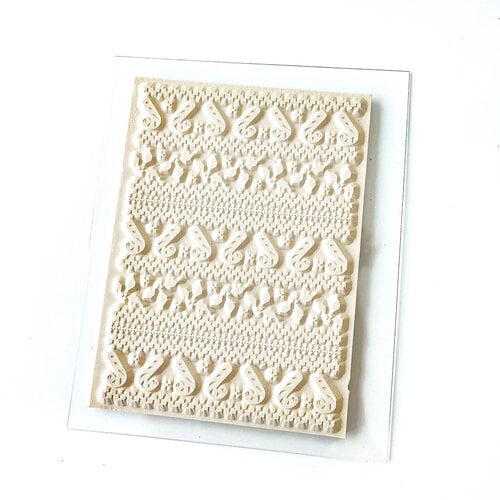 Maker Forte - Cling Mounted Rubber Stamps - Sweater Background