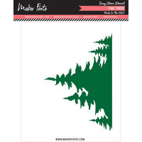 Maker Forte - Stencils - Pine Trees