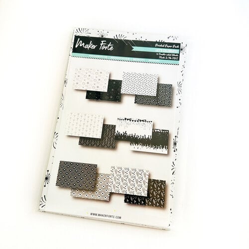 Maker Forte - Say You Will Collection - Printed Paper Pack - Let