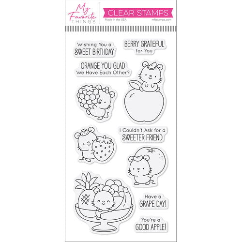 My Favorite Things - Clear Photopolymer Stamps - Sweetest Friends