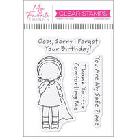 My Favorite Things - Pure Innocence Collection - Clear Photopolymer Stamps - Safe Place