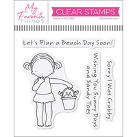 My Favorite Things - Clear Photopolymer Stamps - Sunny Days and Sandy Toes