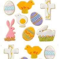 Mrs. Grossman's - Easter Celebrations Collection - Giant Photoessence Stickers - Easter Cookies