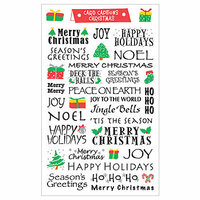Mrs. Grossman's - Christmas Celebrations Collection - Giant Standard Stickers - Christmas Card Captions
