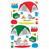 Mrs. Grossman's - Everyday Events Collection - Giant Standard Stickers - Camping Equipment