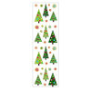 Mrs. Grossman's - Christmas Celebrations Collection - Reflections Stickers - Fun Christmas Trees
