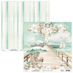 Mintay Papers - Coastal Memories Collection - 12 x 12 Double Sided Paper - 2