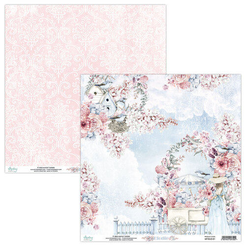 Mintay Papers - Elodie Collection - 12 x 12 Double Sided Paper - Sheet 01