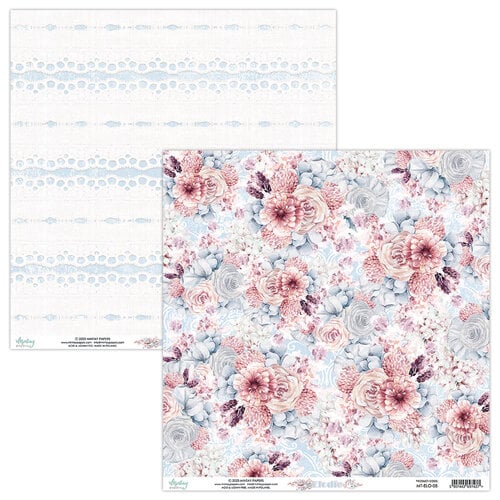Mintay Papers - Elodie Collection - 12 x 12 Double Sided Paper - Sheet 05