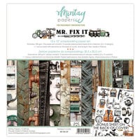 Mintay Papers - Mr. Fix It Collection - 12 X 12 Paper Pack