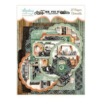 Mintay Papers - Mr. Fix It Collection - Embellishments - Paper Elements