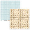 Mintay Papers - Golden Days Collection - 12 x 12 Double Sided Paper - Golden Days 04