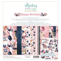 Mintay Papers - Happy Birthday Collection - 12 x 12 Paper Pack