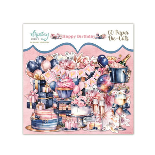 Mintay Papers - Happy Birthday Collection - Embellishments - Paper Die-Cuts