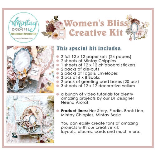 Mintay Papers - Creative Kit - Women's Bliss
