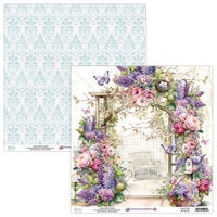 Mintay Papers - Lilac Garden Collection - 12 x 12 Double Sided Paper - 3
