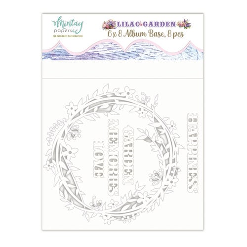 Mintay Papers - Lilac Garden Collection - Chipboard Album